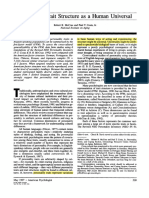 Personality Trait Structure As A Human Universal - Authors - Mccrae - Costa