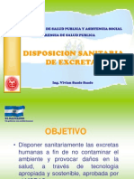 Disposicion Sanitaria de Excretas