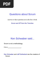 Scrum Questions and Answers