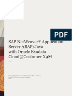 Sap Netweaver App Server Abap Java On Exadata Cloud at Customer x9m