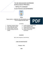 Grupo1 Apoyo Social y Calidad de Vida de Los Pacientes Desarrollado