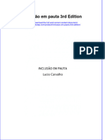 Inclusão em Pauta 3rd Edition Full Chapter Download PDF