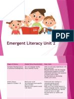 Emergent Literacy A Unit 2 Correct - 40aa5