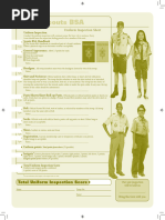 510 784 (23) Scouts Uniform Inspection Sheet