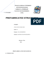 Prefabricated Constructions Report