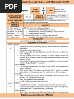 English Planning (Secondary)