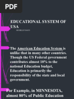 Educational System of Usa Slide