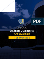 E Book Analista Judiciario Arquivologia TSE Unificado