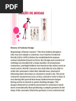 History of Fashion Design