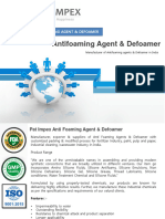 Antifoaming Agent Defoamers Polymers