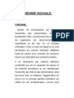 Théorie Sociale