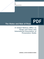 Status and Roles of Prosecutors UNODC