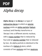 Alpha Decay - Wikipedia