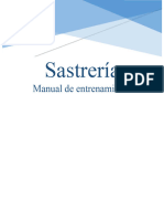 Sastrería: Manual de Formación