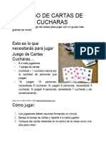 Juego de Cartas Cucharas PDF