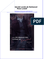 La Oscuridad Del Conde de Darkwood Rose Lowell Full Chapter Download PDF