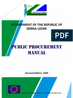 Public Procurement Manual 2020 Final