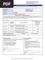 SITXWHS005 - Student Assessment Pack (Revised)