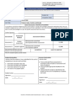 SITHCCC041 Student Assessment Pack