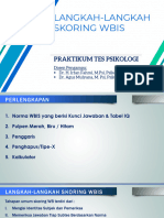 PTP Materi Skoring WBIS