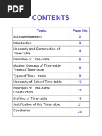 Time Table - 1.4.8 B-1