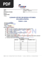 Form 4 Term 1 2024 Paper 2