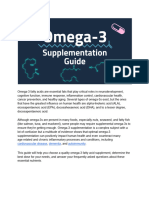 Omega-3 Supplementation Guide