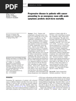 Progressive Disease in Patient