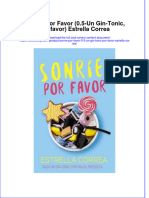 Sonrie, Por Favor (0.5-Un Gin-Tonic, Por Favor) Estrella Correa Full Chapter Free