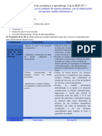 Actividad 02-Escribe 5°-Turno Tarde