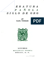 Literatura Española Del Siglo de Oro (Vossler Karl) (Z-Library)