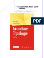 Grundkurs Topologie 3rd Edition Gerd Laures Full Chapter Free