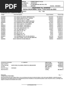 PROFORMA No. 00005536 FECHA PROFORMA: Lunes, 13 de Marzo de 2023