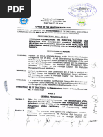 SB Ordinance 2011-3-4 Establishment of MDRRMC and Creation of Mdrrmo