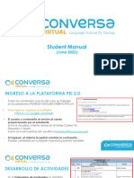 CONVERSA VIRTUAL - Manual Del Estudiante JUNE 2022