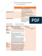 Planeación de Proyectos Parciales y Academicos 2do Trimestre