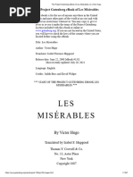 The Project Gutenberg Ebook of Les Misérables, by Victor Hugo