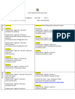 Lesson Plan 19,20 Feb