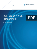 CIS Cisco NX-OS Benchmark v1.1.0