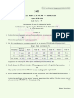 Financial Management Pyq Sem 6.