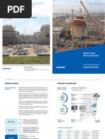 Doosan Enerbility NPP Construction - Leaflet - English