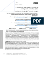 La Mejora y Crecimiento Empresarial A Través de Las Estrategias de Marketing Digital.