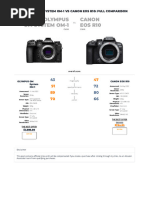 Olympus OM System OM-1 Vs Canon EOS R10e