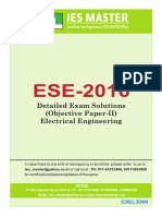 IES ESE Exam 2016 EE Electrical Engineering Paper 2 Detailed Solutions