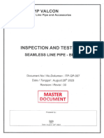 ITP-QP-07 Seamless Line Pipe - Bevel Rev.00 - 1