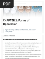 CHAPTER 2 - Forms of Oppression - Top Hat