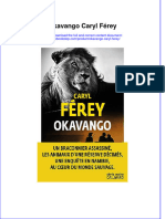 Okavango Caryl Férey Full Chapter Free