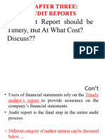 AUDIT I Chapter 6 Audit Report