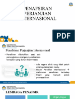 Penafsiran Perjanjian Internasional