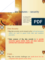 Unit 1 Topic 6 Big Data Features - Security